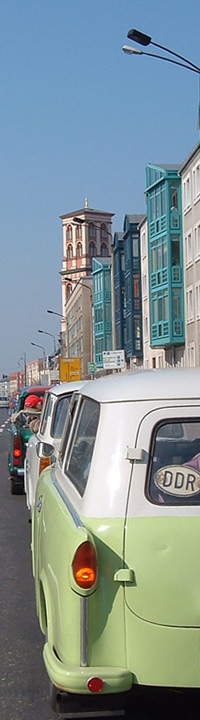 Rückansicht Trabant 600